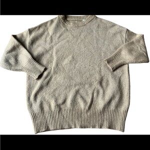 For the Republic tan crew neck medium Sweater